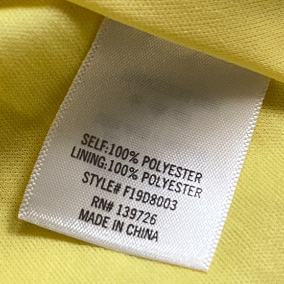 ❤️ Mi Ami Sleeveless Summer Party Dress in Yellow, White and Gold MEDIUM - J184 - Picture 9 of 9